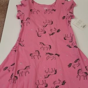 Girls unicorn dress